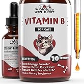 Vitamin B for Cats - B12 for Cats - Vitamin B12 for Cats - Cat Vitamins - Cat Vitamins and Supplements - Vitamins for Cats - Cat Appetite Stimulant - Appetite Stimulation for Cats - 1 fl oz