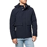GUESS mens Miles Hooded Parka Jacket