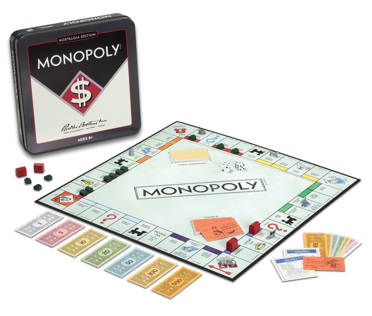Winning Solutions Monopoly Nostalgia Tin Board Games