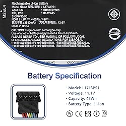 ANTIEE 01AV445 L17L3P51 Battery Compatible with