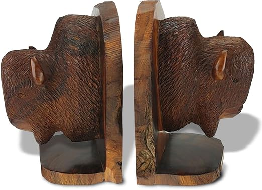 Amazon Com Sunland Artisans Buffalo Head Carved Ironwood Small