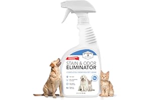 Stuart Pet Supply Co. Professional Strength Pet Stain and Odor Eliminator Urine Odor Remover Pet Urine Enzyme Cleaner Enzymatic Cleaner for Dog Urine and Cat Urine Pet Odor Eliminator (32 oz.)