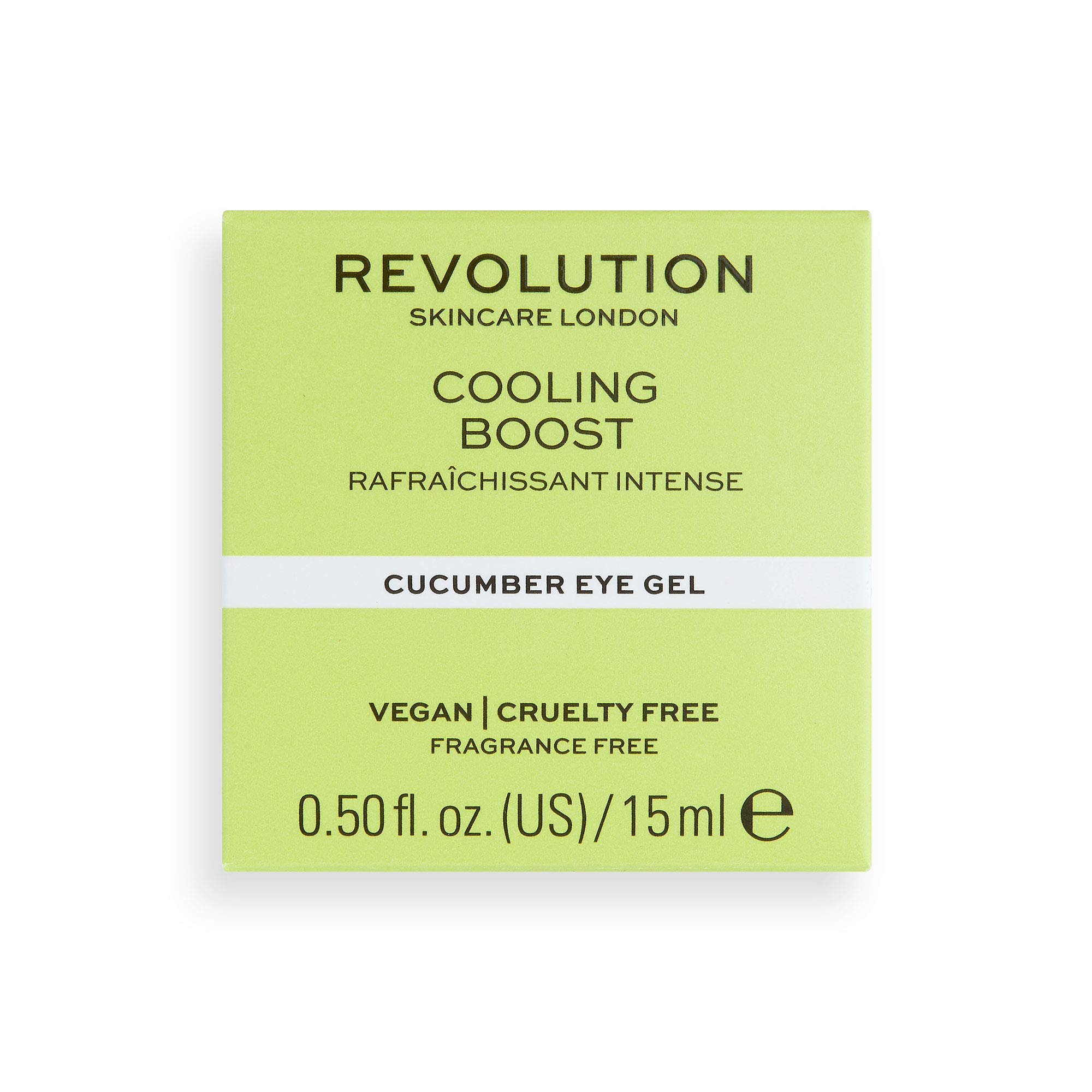 Revolution Skincare London, Cooling Boost Cucumber, Eye Gel, 15ml
