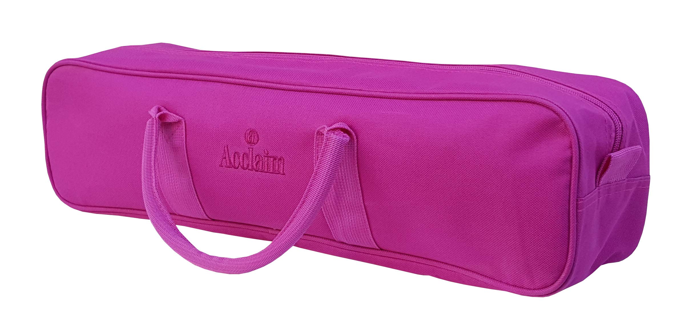 Acclaim St Tropez Four Bowls Twin Handle Mini Nylon Level Green Lawn Flat Short Mat Indoor & Outdoor Locker Bowling Bag (Cerise)