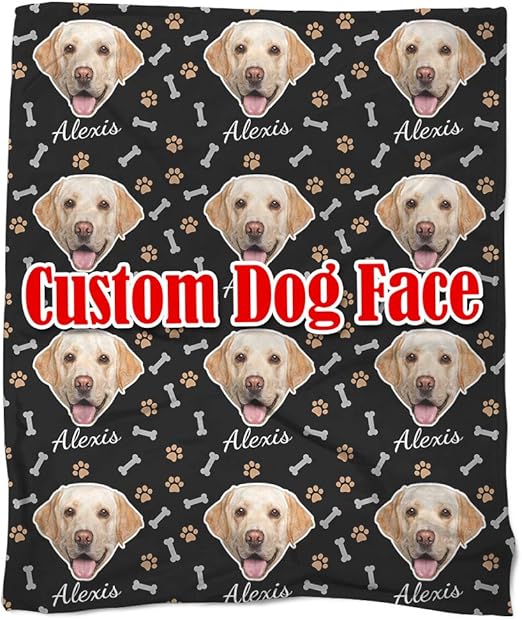 dog blanket with name