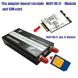 JIUWU NGFF(M.2) to USB Adapter with SIM Card Slot