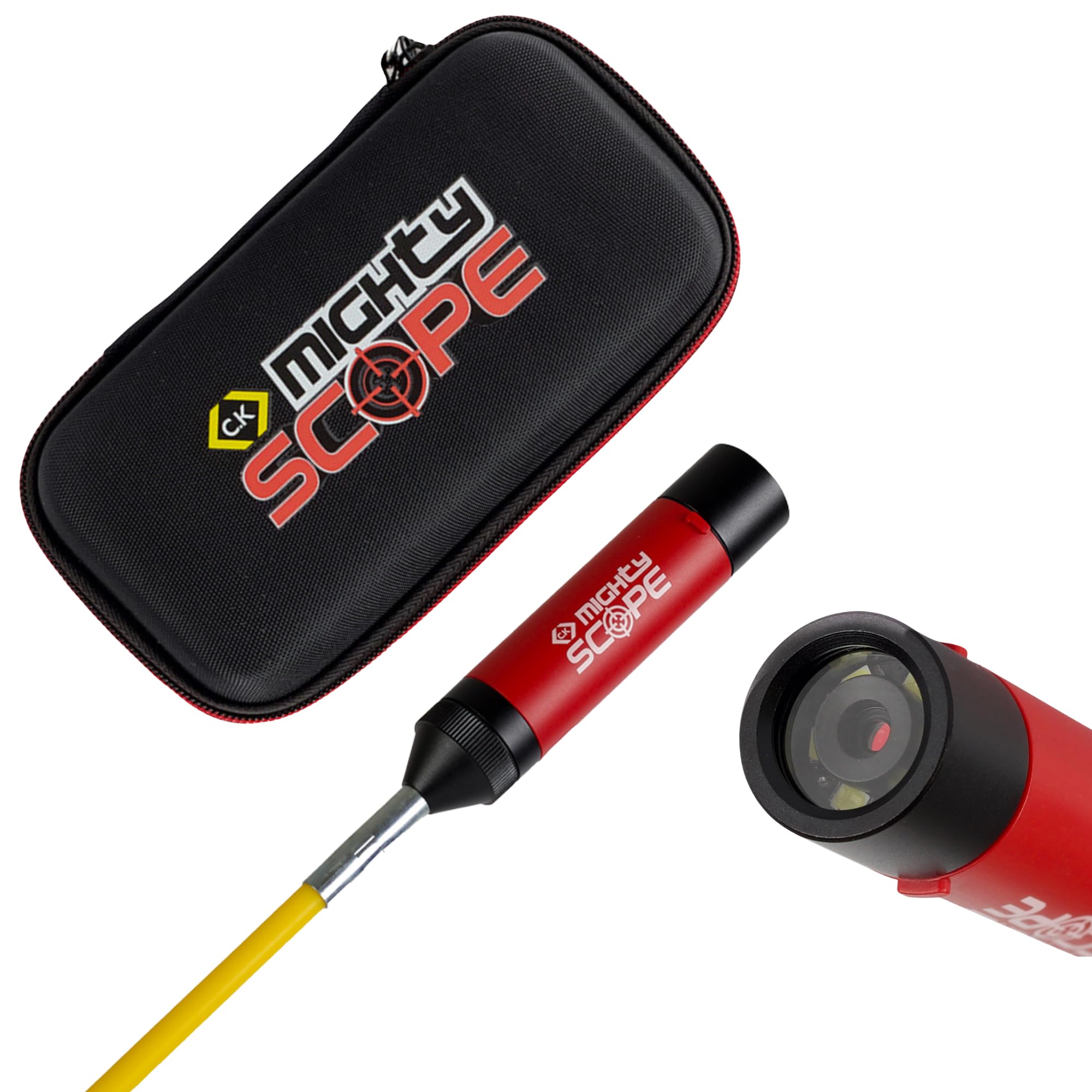 C.K Mighty Scope Wireless Wi-Fi Inspection Camera for MightyRods Cable Rods, HD Streaming to Mobile Phone or Smart Device, Electric Wire Puller, Electrical Cable Access, Electricians Tools, CK T5600