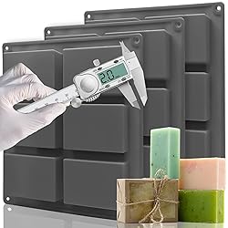 【Thickened Design】 Silicone Soap Molds