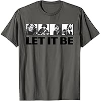 トップス The BEATLES LET IT BE 90s made in USA 90s VTG THE BEATLES All Over Print LET IT BE T-Shirt Single