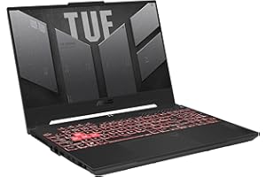 ASUS TUF Gaming A15 (2023) Gaming Laptop, 15.6” FHD 144Hz Display, GeForce RTX 4070, AMD Ryzen 7 7940HS, 16GB DDR5, 1TB PCIe SSD, Wi-Fi 6, Windows 11, FA507XI-EH94(Mecha Gray)
