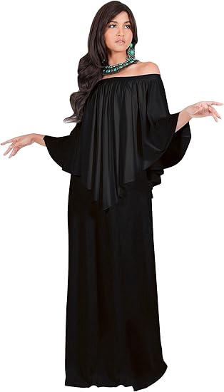 flattering maxi dress