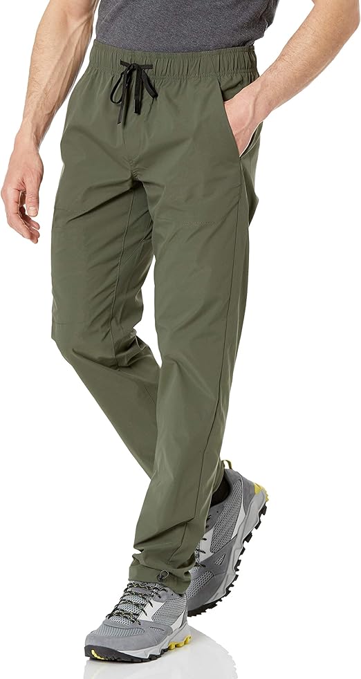 Amazon Essentials Men's PullOn Moisture Wicking Hiking Pant, Dark