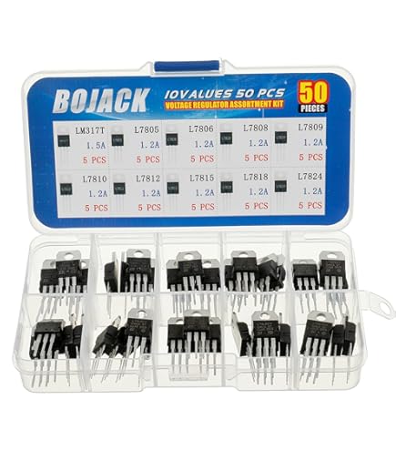 12x TO-220 Kühlkörper-Sets Inkl. Isolator – Für LM317, L78XX, IRF MOSFETs (20x15x10 Mm)