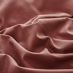 Luxlovery Brick Red Comforter Set Full Dark Rust
