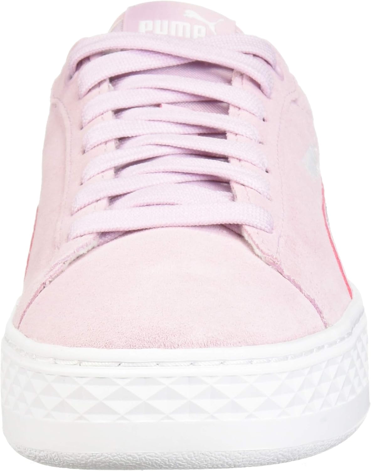 smash platform leather women's sneakers