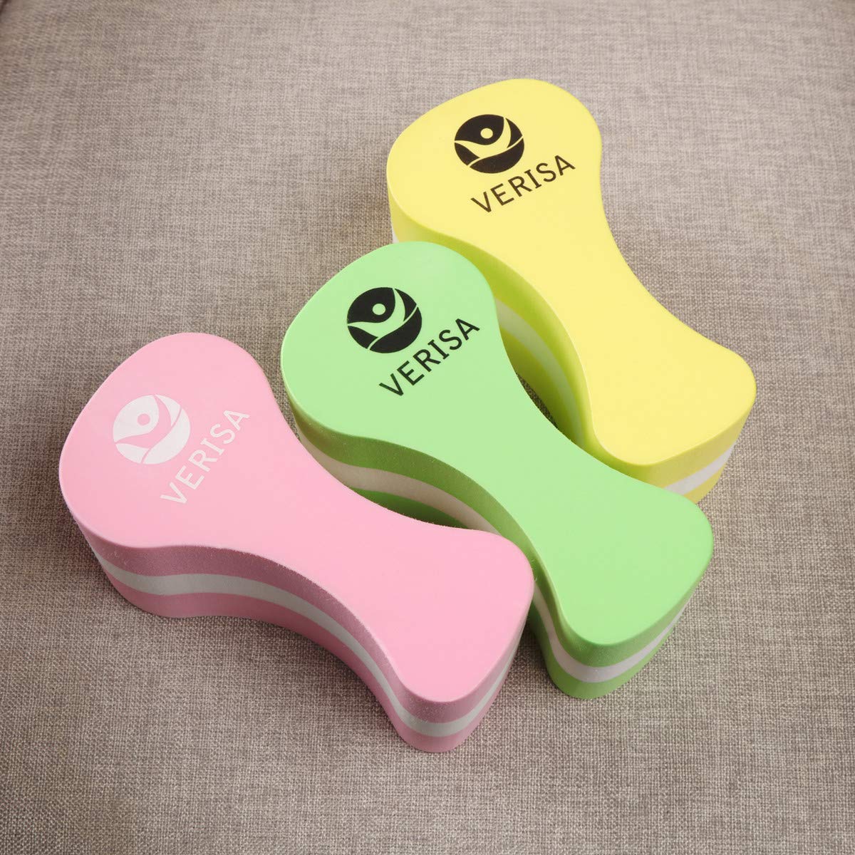 Pull Buoy, Foam Pull Float, Correct Swim Posture and gain arm strength, Aqua Flotation Device Swimming Training Aid for Adults Seniors kids (yellow)