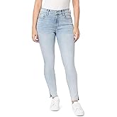 kensie Jeans for Women The Kelsey Vintage High-Rise Skinny Raw Edge Hem 28-Inch Inseam, Sizes 0-16