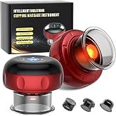 Estefanlo 2 Pack Cupping Set, 4-in-1 Smart Cupping Therapy Set with Heat, 12 Dynamic Suction Modes &amp; 3 Heat Levels, Electric Cupping Therapy Set for Back, Neck &amp; Shoulder Muscle Relaxation