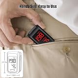 HOLFENRY Fingertip Pulse Oximeter Oxygen Monitor for Adults view 7
