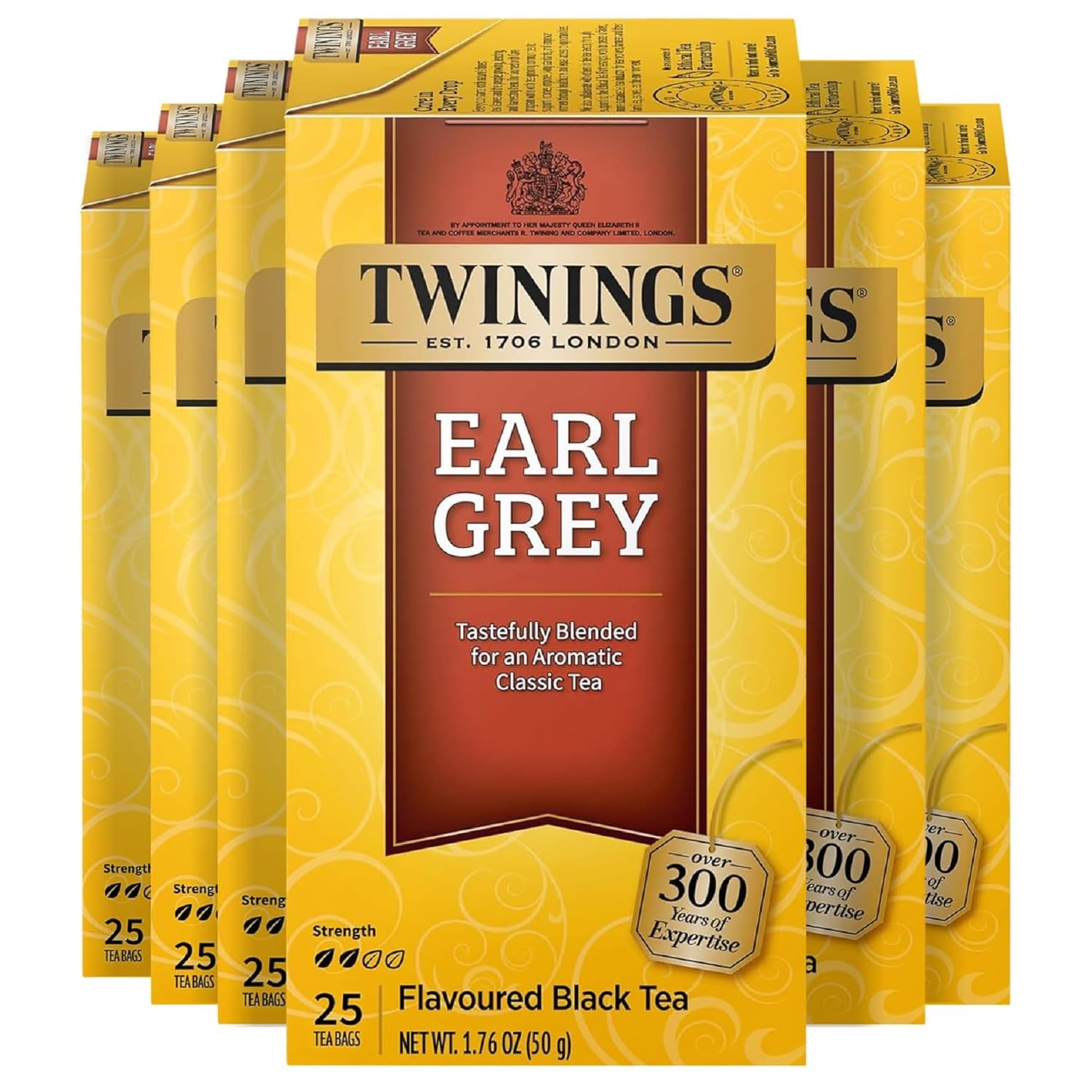 Twinings Earl Grey Black Tea Individually Wrapped