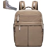 ILCOLPO Diaper Bag with Changing Pad Baby Bag for Mom Lightweight Versatile Travel Backpack,15 Pocket,2 Insulated Pockets,Baby Shower Essentials,Brown