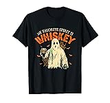 My Favorite Spirit Is Whiskey Funny Ghost Halloween