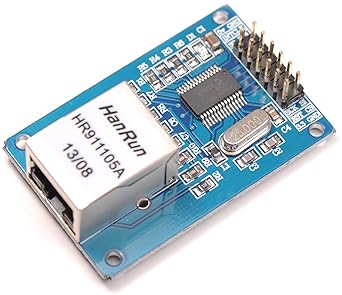 Robodo Electronics REL_7 Ethernet Lan Module Enc28J60 Network Rj45 Spi Arduino Uno 2560 Avr Arm Pic