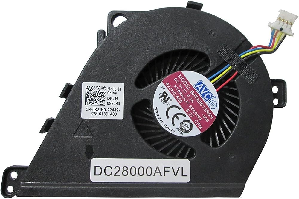 GGZone CPU Cooling Fan For Dell Latitude E5430 82JH0 082JH0 DC28000AFSL New