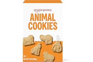 Amazon Grocery, Animal Cookies, 13 Oz (Previously Happy Belly, Packaging May Vary)