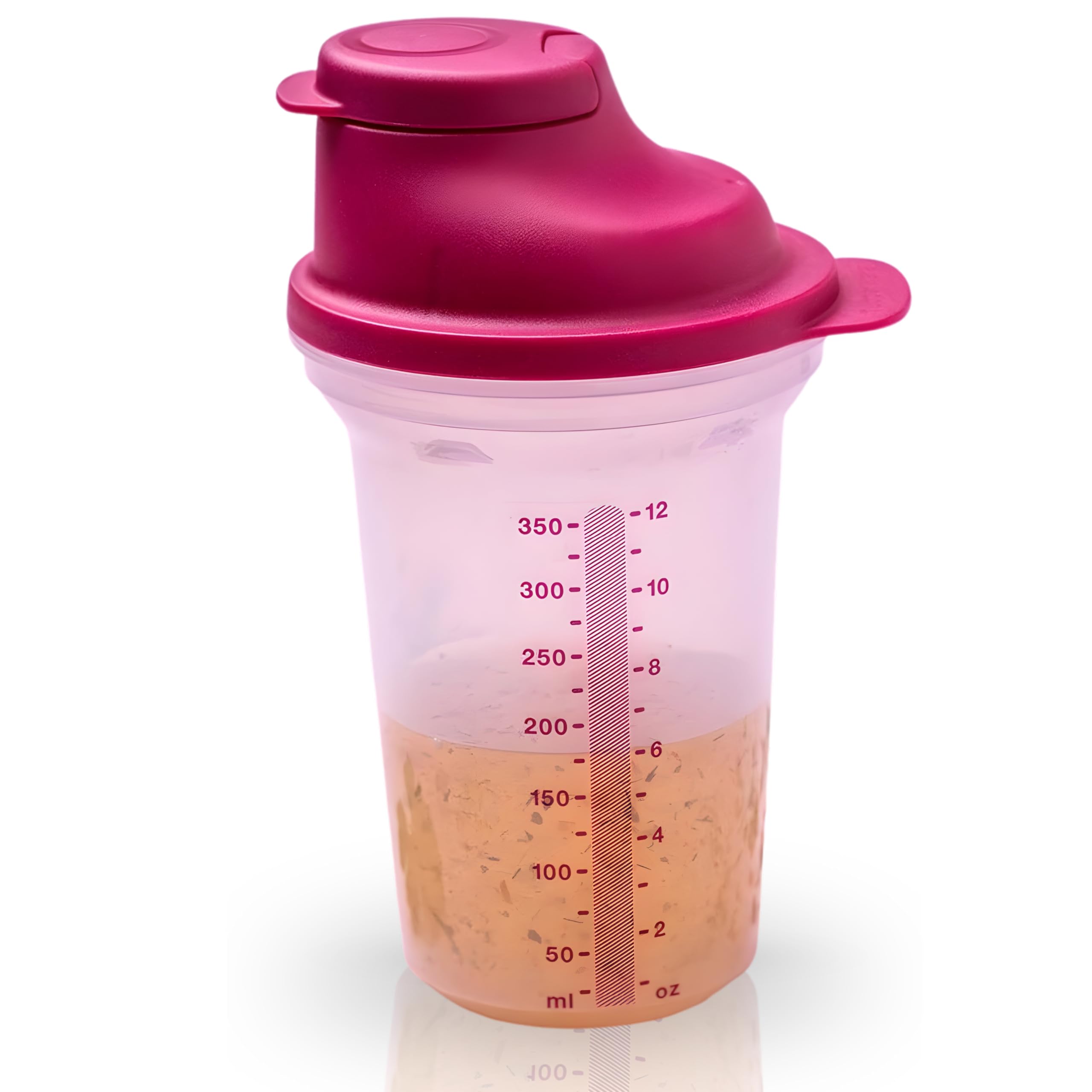 Tupperware Backen Mix-Fix D214 Shaky Kitchen Utensil Shake It 350 ml Blackberry Dark Purple