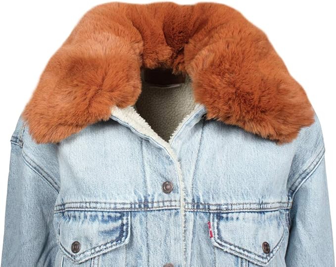 oversized sherpa trucker jacket in killing me softly