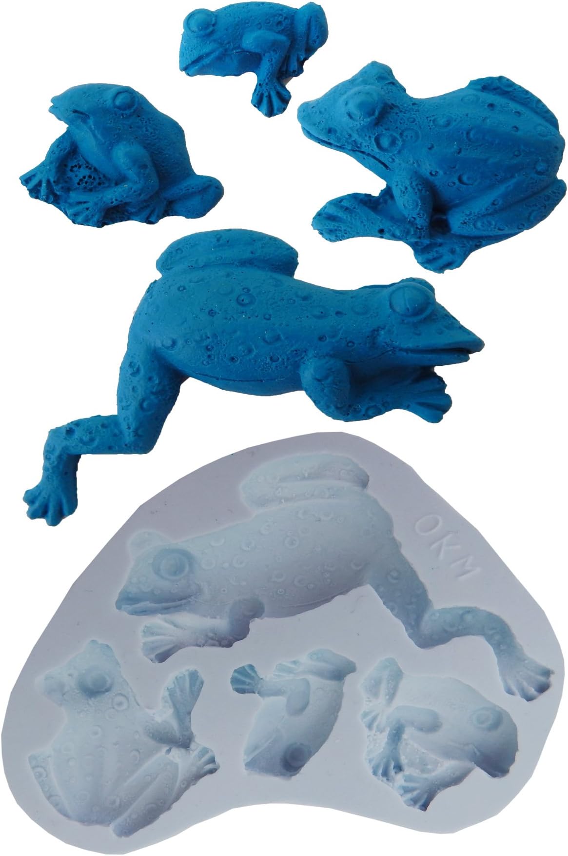 OK Molds silicone 4 frog cake decorating fondant gompaste supply M4894