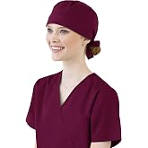 WINK WonderWORK Scrubs for Unisex Tie Back Scrub Cap | Scrub Cap, Stylish and Simple, Built for Comfort