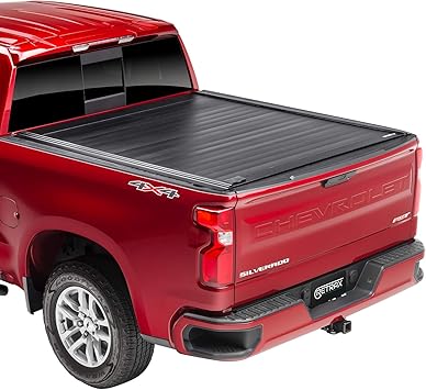 Amazon Com Retraxpro Mx Retractable Truck Bed Tonneau Cover 80481 Fits 2019 2021 Chevy Silverado Gmc Sierra 1500 Not Compatable W Carbon Pro Bed Or Factory Side Storage Boxes 5 10 Bed 69 9 Automotive