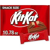 KIT KAT Milk Chocolate Wafer Snack Size, Easter Candy Bag, 10.78 oz