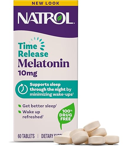 Amazon.com: NATURE'S ESSENTIALS Melatonin 10mg | Immediate