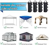 cakefly 4PK Gazebo Weights Sandbags Heavy Duty 600D Oxford Canopy Tent Weights view 4