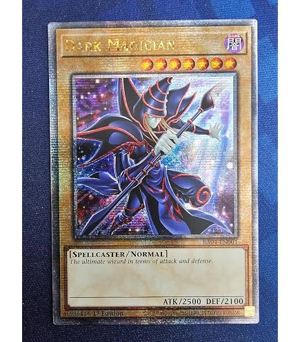 Amazon.com: Dark Magician (9th Art) (Quarter Century Secret Rare