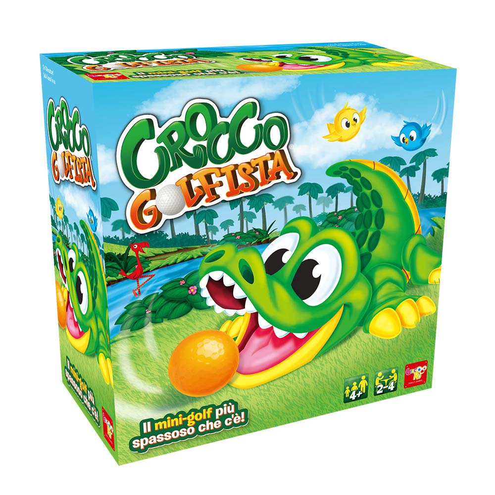 Rocco Giocattoli - Golfer Crocco, Multicoloured, 31248.006