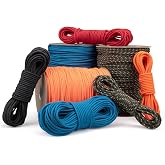 Rope and Cord Smooth Braid Accessory Cord &ndash; Durable Polyester Rope for Outdoors &ndash; Black (3mm x 25 ft)