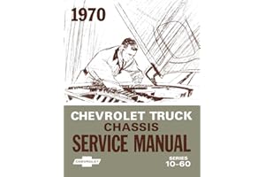 bishko automotive literature 1970 Chevy GMC C/K 10-60 Light Med Truck Shop Service Repair Manual Book Engine