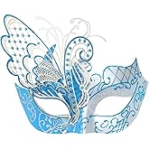 Coddsmz Mysterious Venetian Butterfly Lady Masquerade Halloween Party Mask Evening Prom Ball Mask Bar Costumes Accessory