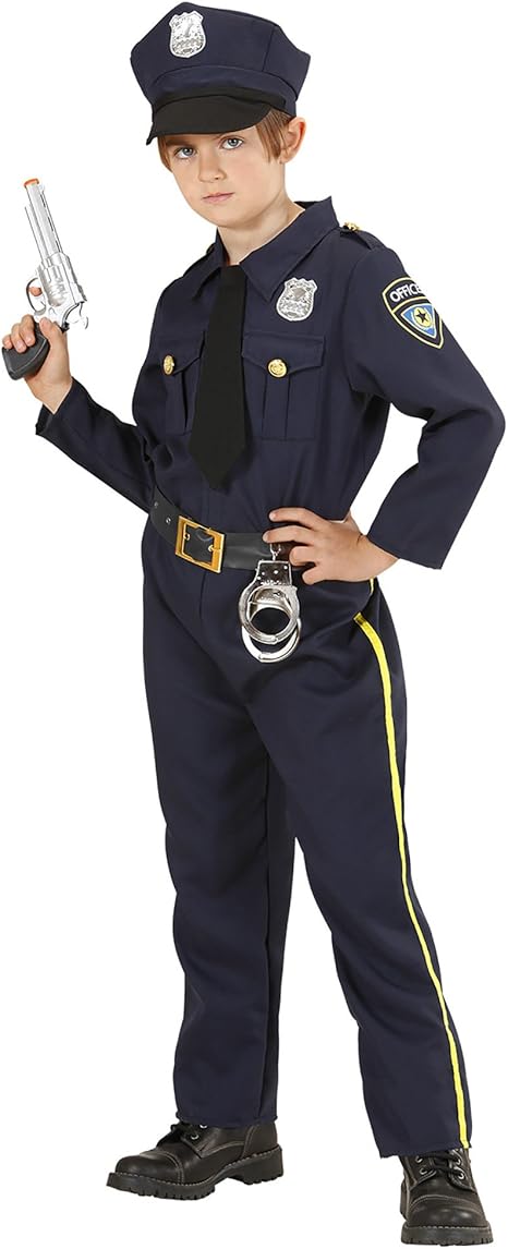 police dress for 5 years boy