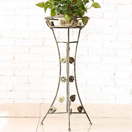 Etagere Pot De Fleur Pour Maison Balcon Jardin Terrasse Porte Plante Exterieur Avec 2 Niveaux 25 X 25 X 50cm Wangxike Support Pot De Fleur Fer Forge Accessoires Supports De Pots Lawawarenesssociety In