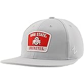 ZHATS Standard NCAA Officially Licensed Fitted Hat M15Z Switchback Light Gray, Grey, Medium