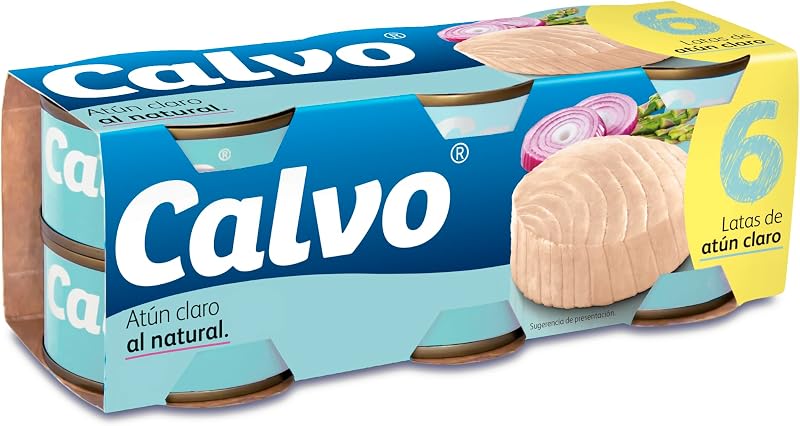 Atún claro al Natural Pack 6 unidades x 56gr