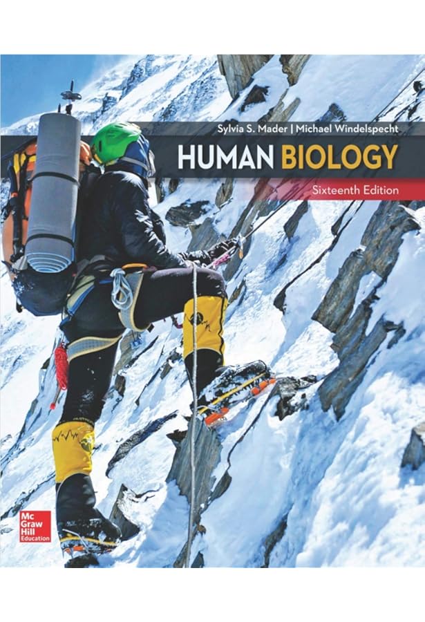 HUMAN BIOLOGY 第17版 SYLVIA S. MADER Human Biology: Sylvia S. Mader: 9780072986860: Amazon.com: Books