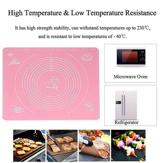 ACMEDE - Alfombrilla de Silicona para Hornear con Medidas ...