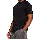 Russell Athletic Men's Active Athletic Dri-Power Loose Fit Short Sleeve Performance T-Shirt Crew Neck Relaxed Fit