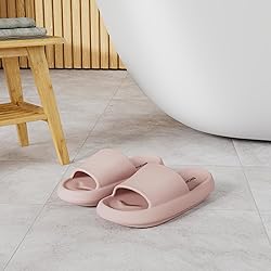 BRONAX Slides for Women Summer EVA Open Toe Pillow